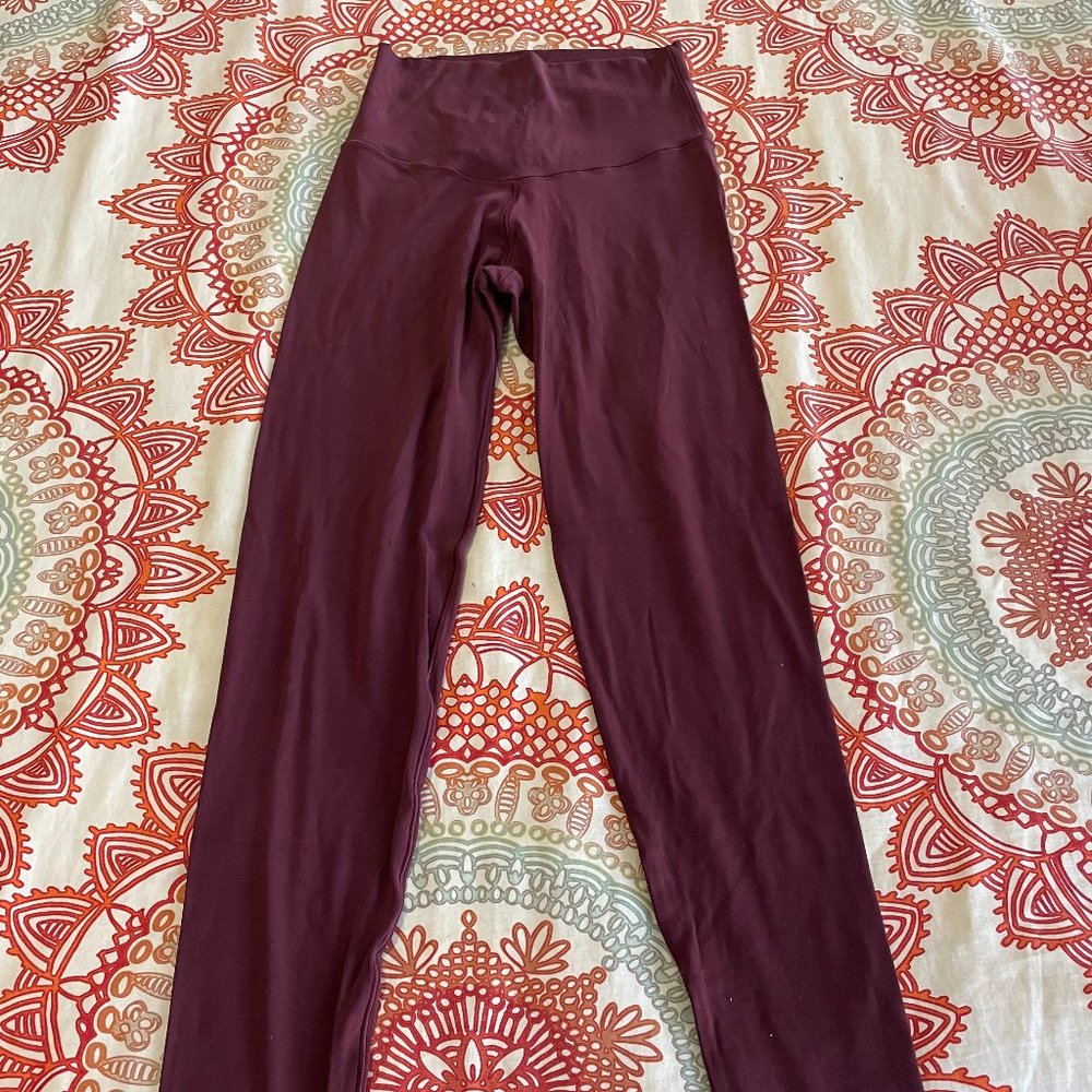Aerie Offline Maroon Leggings